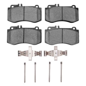 Mercedes-Benz E550 Brake Pads - Front - R1 Concepts - Semi Met - `10-`17